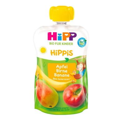Hipp Organik Muzlu Elmalı Armut Püresi 100 Gr - 1