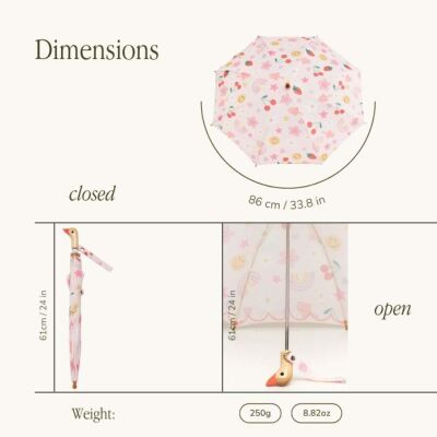 Original Duckhead Duck Çocuk Şemsiye ODH x Meri Meri Happy Icons - 5