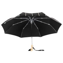 Original Duckhead Duck Kompakt Şemsiye Black Grid - 6
