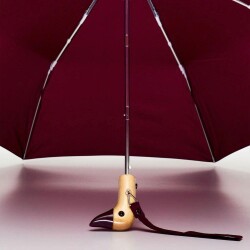 Original Duckhead Duck Kompakt Şemsiye Bordo - 6