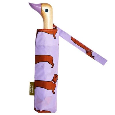 Original Duckhead Duck Kompakt Şemsiye Dachshund Purple - 1