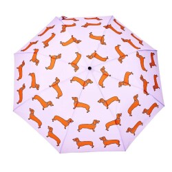 Original Duckhead Duck Kompakt Şemsiye Dachshund Purple - 2
