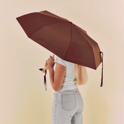 Original Duckhead Duck Kompakt Şemsiye Espresso - 5