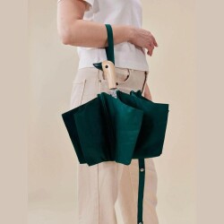 Original Duckhead Duck Kompakt Şemsiye Orman Yeşili - 3