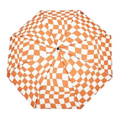 Original Duckhead Duck Kompakt Şemsiye Peanut Butter Checks - 2