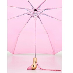 Original Duckhead Duck Kompakt Şemsiye Pembe - 4