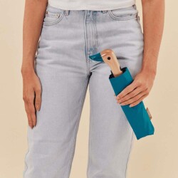 Original Duckhead Duck Kompakt Şemsiye Turkuvaz - 6