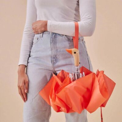 Original Duckhead Duck Kompakt Şemsiye Turuncu - 3