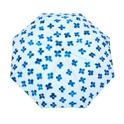 Original Duckhead Floral Rain Compact Duck Şemsiye Mavi - 2