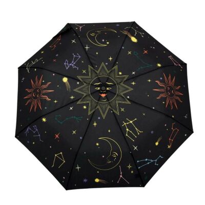 Original Duckhead Zodiac Compact Duck Şemsiye Siyah - 4