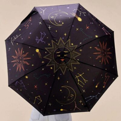 Original Duckhead Zodiac Compact Duck Şemsiye Siyah - 3