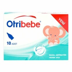 Otribebe Tek Kullanımlık Nazal Aspiratör Yedek Ucu 10 Adet - Otribebe