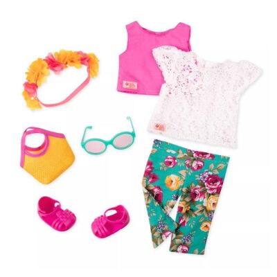 Our Generation Kıyafet Deluxe Fiesta in Flower - 1