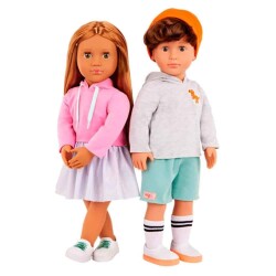 Our Generation Lizzie & Oliver Oyuncak Bebekler - 46 cm - 1