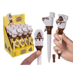 Out of the Blue Tuvalet/Poo Tükenmez Kalem - Pen Poo In Toılet - 4