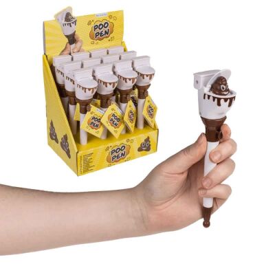 Out of the Blue Tuvalet/Poo Tükenmez Kalem - Pen Poo In Toılet - 1