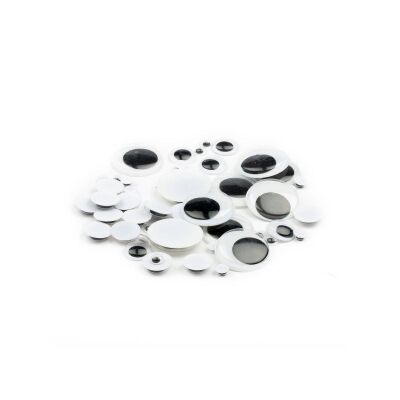 Oynar Göz Karışık Siyah Beyaz 50li - 2