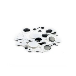 Oynar Göz Karışık Siyah Beyaz 50li - 2