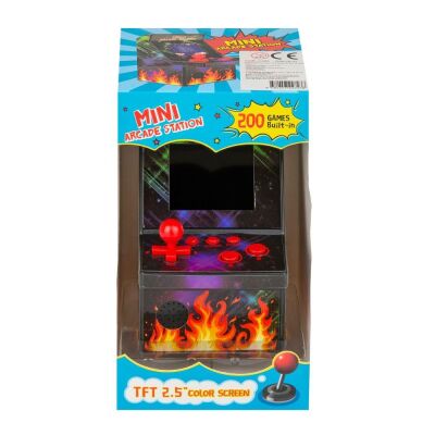 Oyun Konsolu Mini Arcade Station 2.5 İnç Renkli Ekran - 2