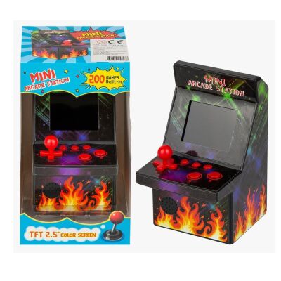 Oyun Konsolu Mini Arcade Station 2.5 İnç Renkli Ekran - 3