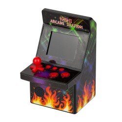 Oyun Konsolu Mini Arcade Station 2.5 İnç Renkli Ekran - Başel Oyuncak