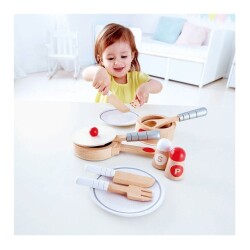 Oyuncak Pişirme ve Servis Seti - 3