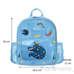 Packnjoy Çocuk Sırt Çantası Medium Snappy Croc - 3