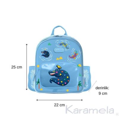 Packnjoy Çocuk Sırt Çantası Small Snappy Croc - 2