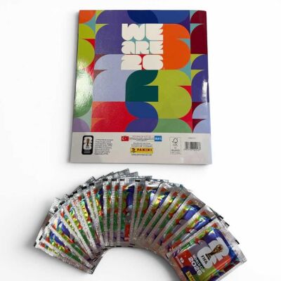 Panini Fifa World Cup 2026 Albüm ve 20 Çıkartma Seti - 2