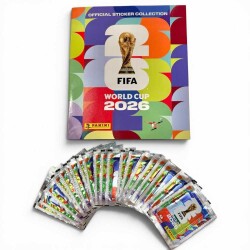 Panini Fifa World Cup 2026 Albüm ve 20 Çıkartma Seti - Panini