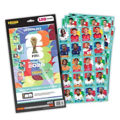 Panini Fifa World Cup 2026 Update Set Sticker Collection - 2