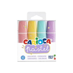 Carioca Pastel İşaretleme Kalemi 4lü - Carioca