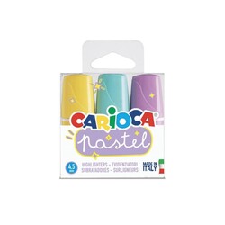 Carioca Pastel Mini İşaretleme Kalemi 3lü - Thumbnail