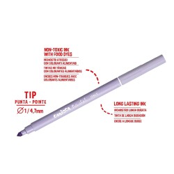 Carioca Pastel Renkler Yıkanabilir Keçeli Boya Kalemi 8'li - 3