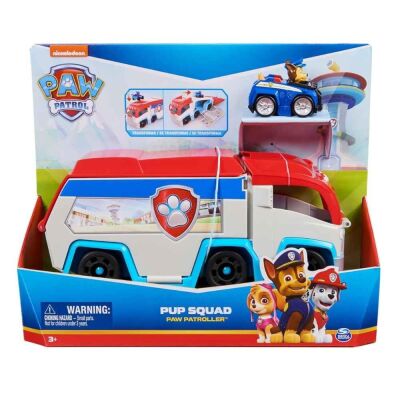 Paw Patrol Mini Pup Squad Patroller Figür ve Araç - 1