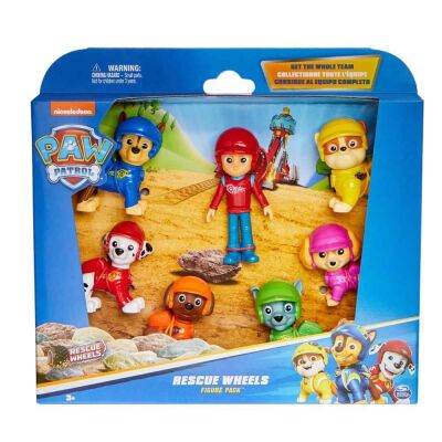 Paw Patrol Rescue Wheels Hediye Figür Seti - 1