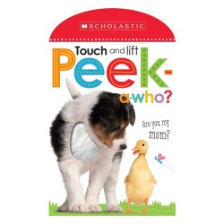 Peek A Who Who Is My Mom Dokun Hisset Hareketli Kitap 0-3 Yaş - Scholastic