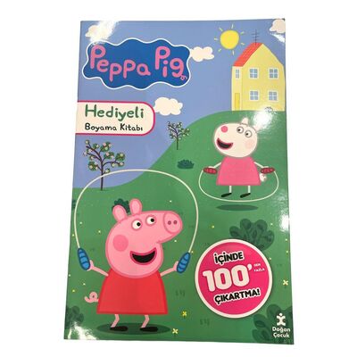 Peppa Pig 100 Çıkartmalı Boyama Kitabı
