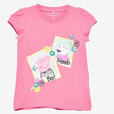 Peppa Pig Best Friends Kız Çocuk T-shirt