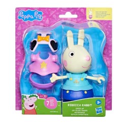 Peppa Pig Dress Up Figür Seti Rebecca Rabbit - Hasbro