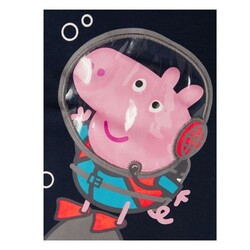 Peppa Pig Köpekbalıklı Erkek Çocuk T-shirt - Thumbnail