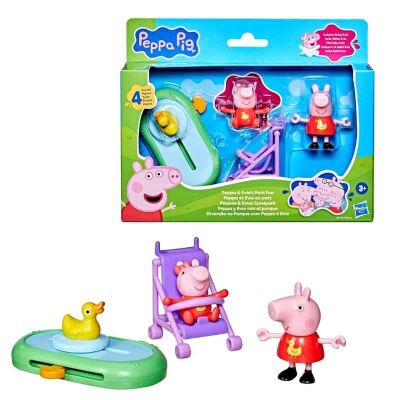 Peppa Pig Oyun Seti Peppa & Evies Park Fun - 1