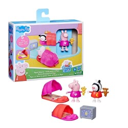 Peppa Pig Oyun Seti Peppa's Sleepover - Hasbro