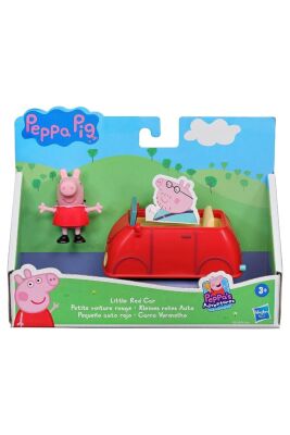 Peppa Pig Tekli Figür ve Araç Little Red Car - 3