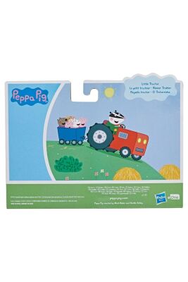 Peppa Pig Tekli Figür ve Araç Little Tractor - 4