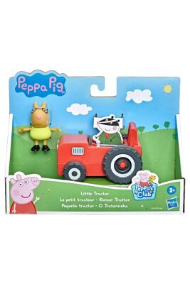 Peppa Pig Tekli Figür ve Araç Little Tractor - 3