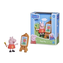 Peppa Pig ve Arkadaşları Tekli Peppa Pig ve Tuval - Hasbro