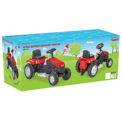 Pilsan Active Akülü Traktör 6 Volt 05116 - 4