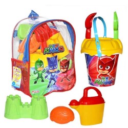 Pj Maskeliler Figürlü Çantalı Kova Kürek Seti - Dede