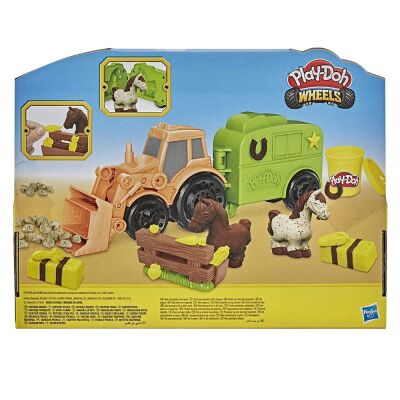 Play Doh Çalışkan Traktör ve Römork Oyun Hamuru Seti - 2